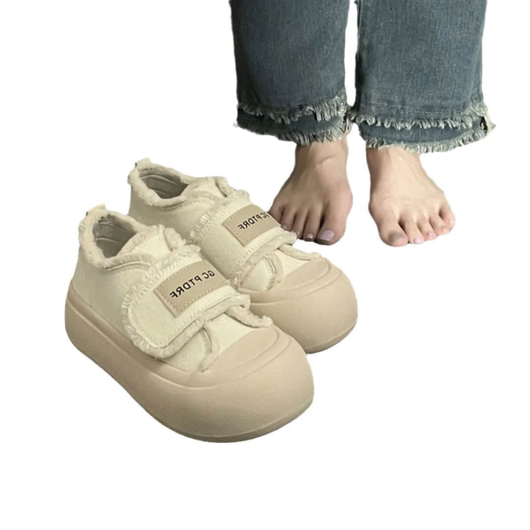 Damen modische Sneakers mit bequemem Klettverschluss und schaumstoffgepolsterter Sohle Heidi Mode - Image 5