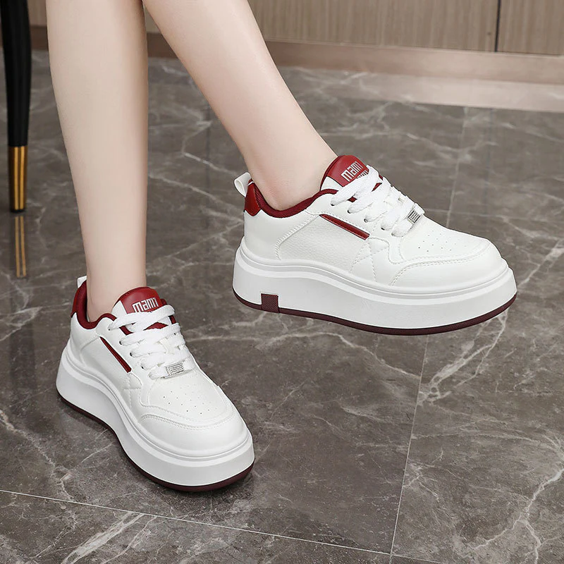 Damen modische Sneakers mit dämpfendem Komfort und trendiger Plateausohle Heidi Mode - Image 3