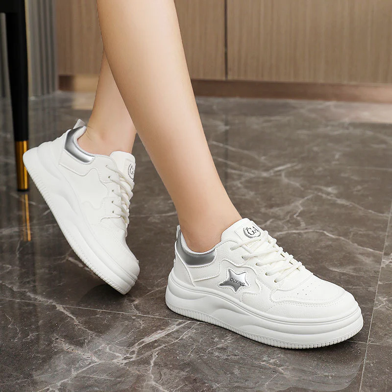 Damen modische Sneakers mit dämpfendem Laufprofil und atmungsaktiver Mesh-Oberfläche Heidi Mode - Image 4