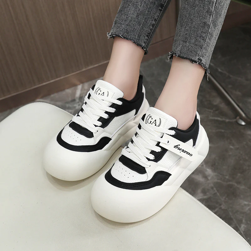 Damen modische Sneakers mit dämpfendem Sohlenprofil und atmungsaktiver Mesh-Oberfläche Heidi Mode - Image 3