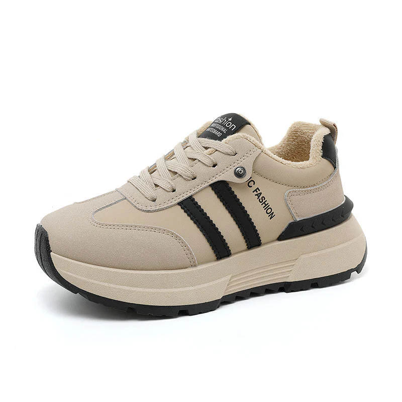 Damen Modische Sneakers mit dämpfendem Sohlenprofil und kuscheligem Innenfutter Heidi Mode - Image 5