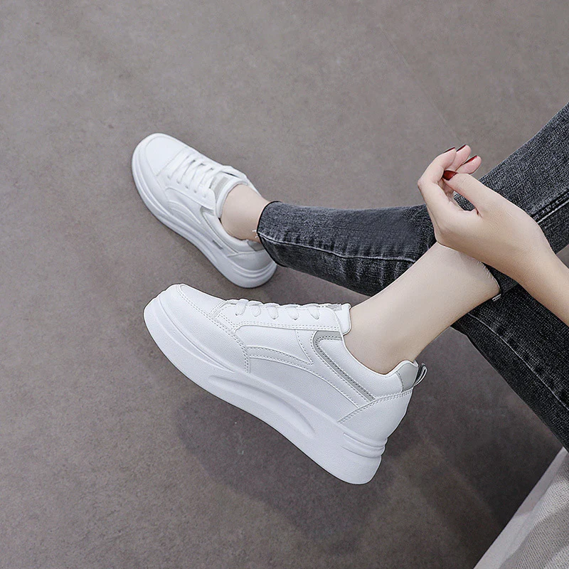 Damen Modische Sneakers mit dämpfender Laufsohle und atmungsaktivem Obermaterial Heidi Mode - Image 4
