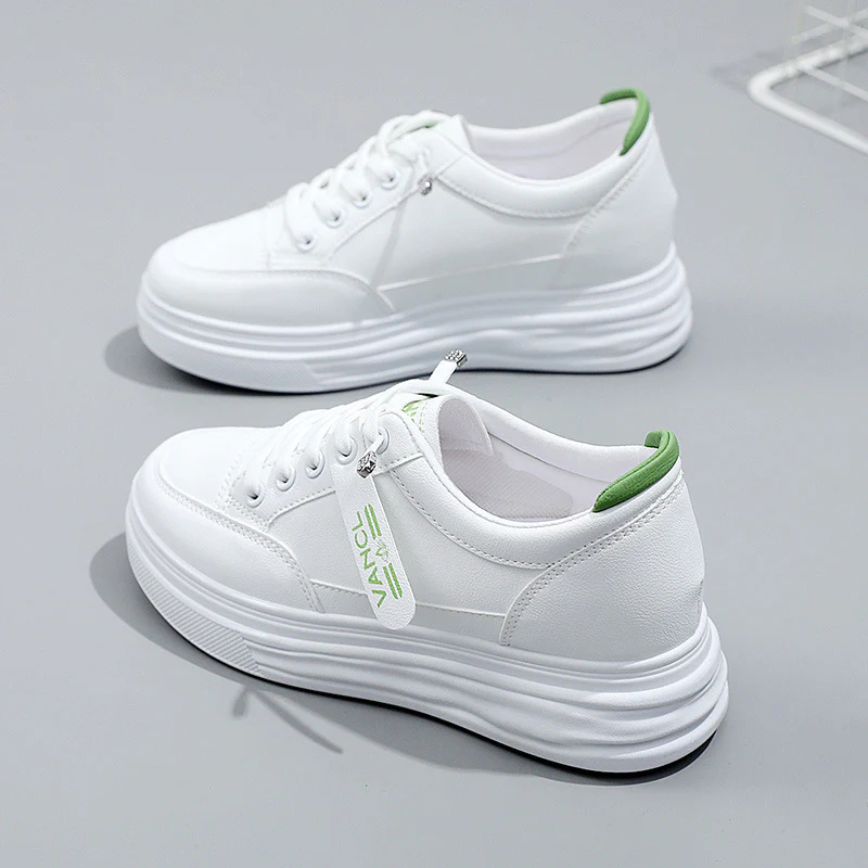 Damen modische Sneakers mit dämpfender Laufsohle und atmungsaktiver Oberfläche Heidi Mode - Image 8
