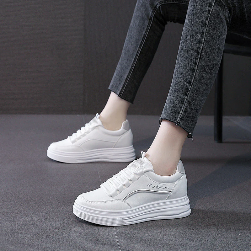 Damen modische Sneakers mit dämpfender Laufsohle und trendigem Design Heidi Mode - Image 3