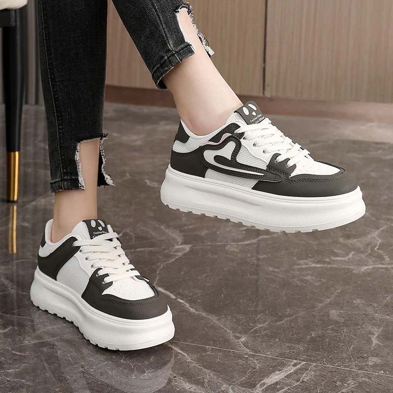 Damen modische Sneakers mit dämpfender Sohle und atmungsaktiver Obermaterialstruktur Heidi Mode - Image 3