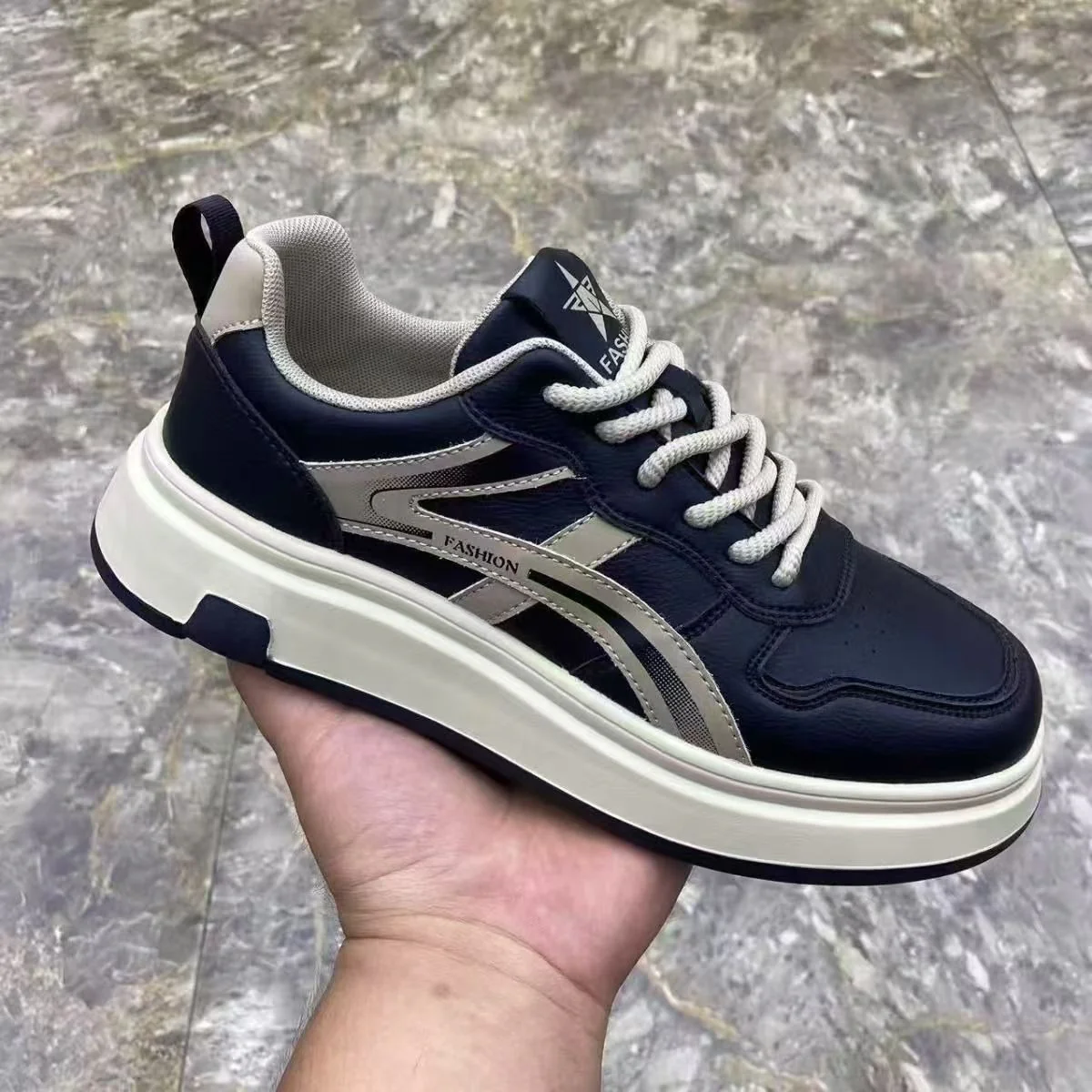 Damen Modische Sneakers mit dämpfender Sohle und ergonomischem Design Heidi Mode