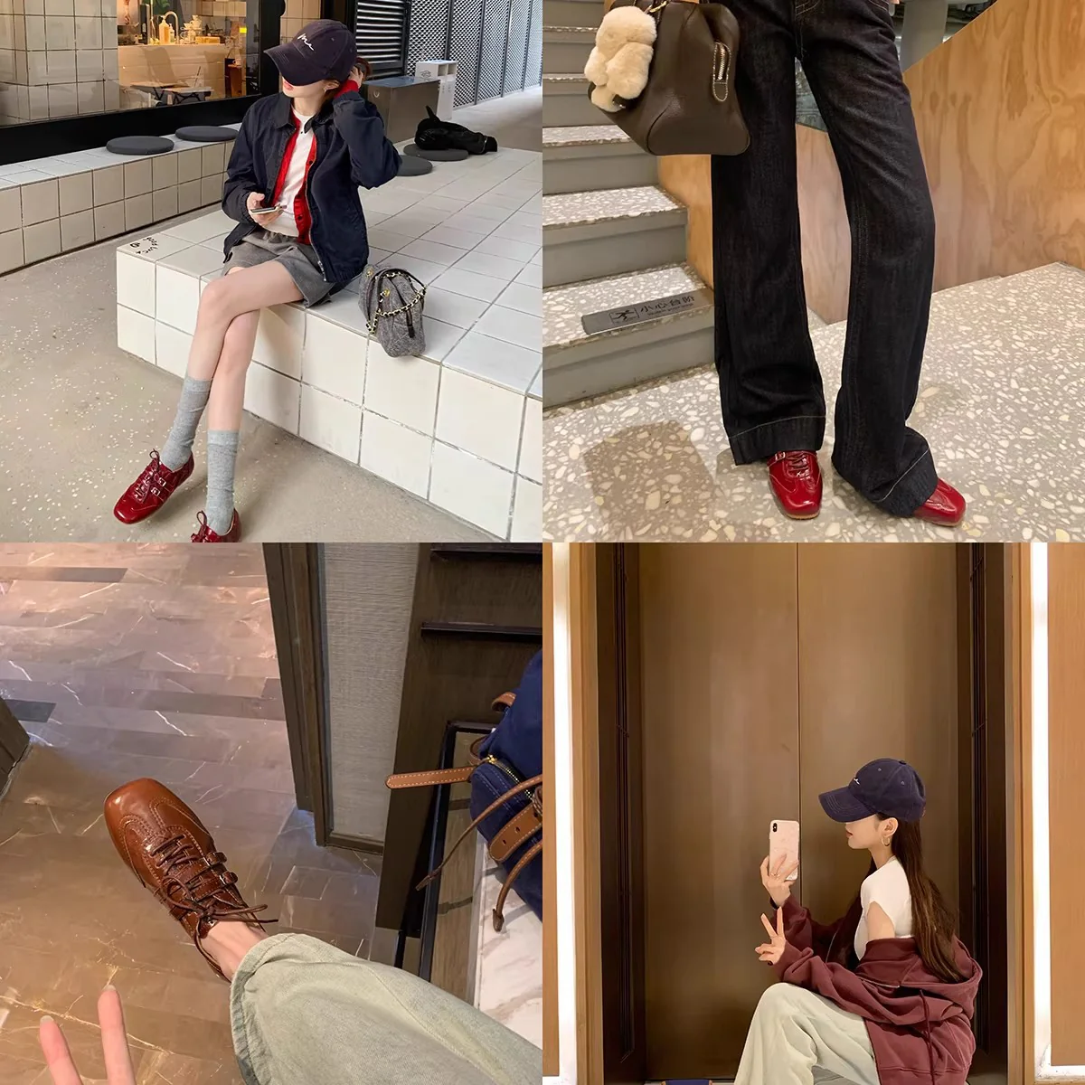 Damen modische Sneakers mit dekorativen Riemen und weichem Innenfutter Heidi Mode - Image 3