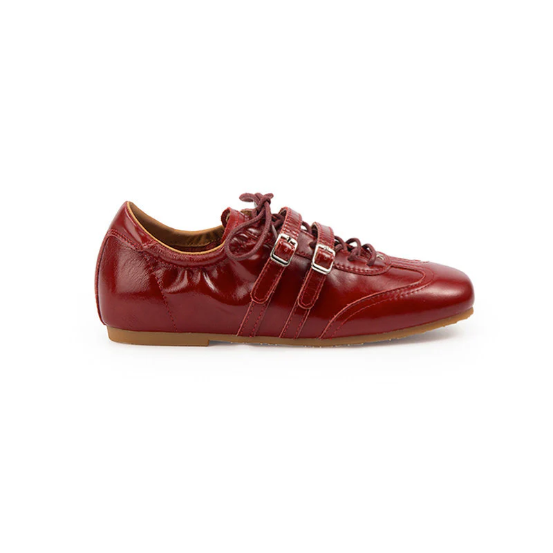 Damen modische Sneakers mit dekorativen Riemen und weichem Innenfutter Heidi Mode - Image 6