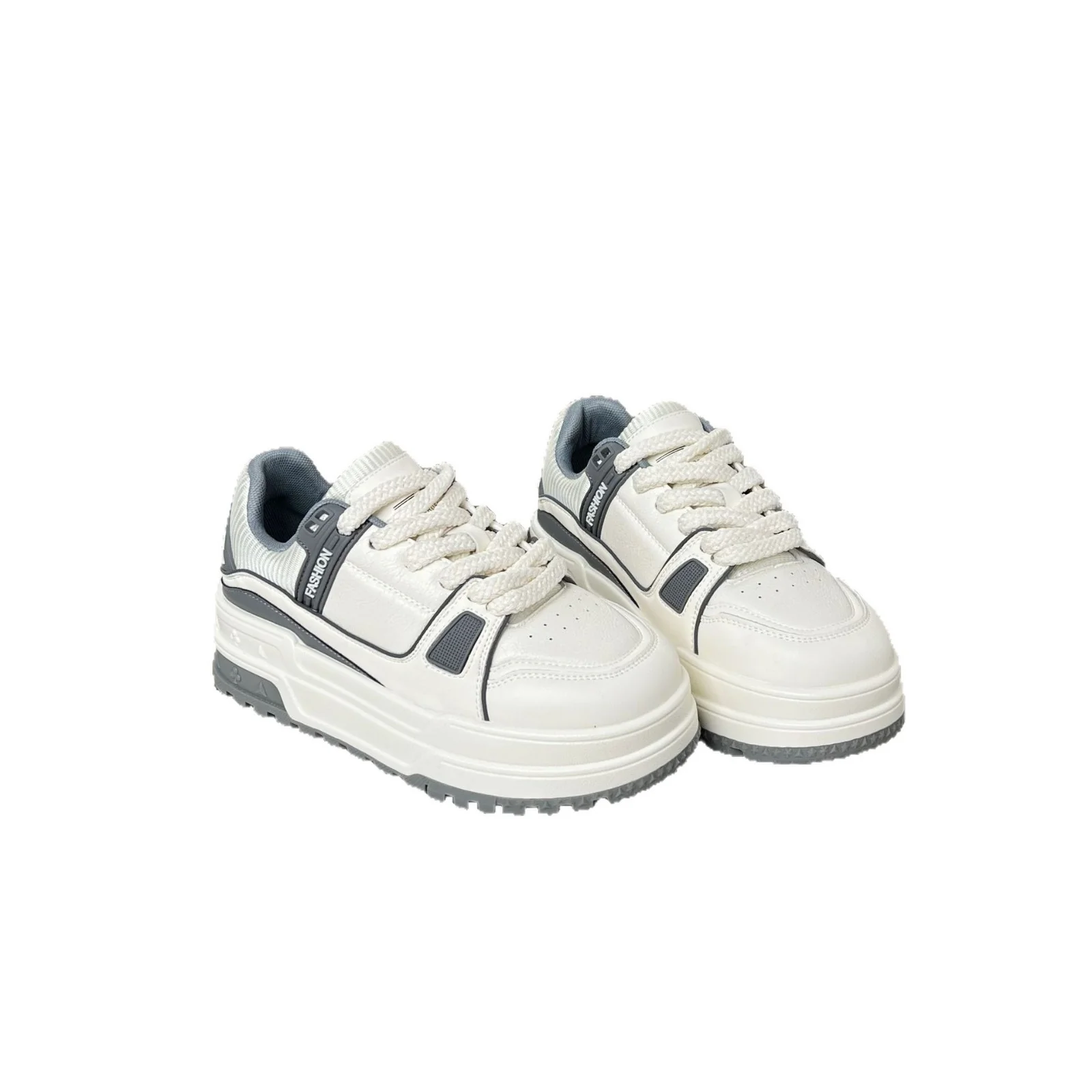 Damen modische Sneakers mit dickem Plateau und atmungsaktiver Obermaterialbeschaffenheit Heidi Mode - Image 5
