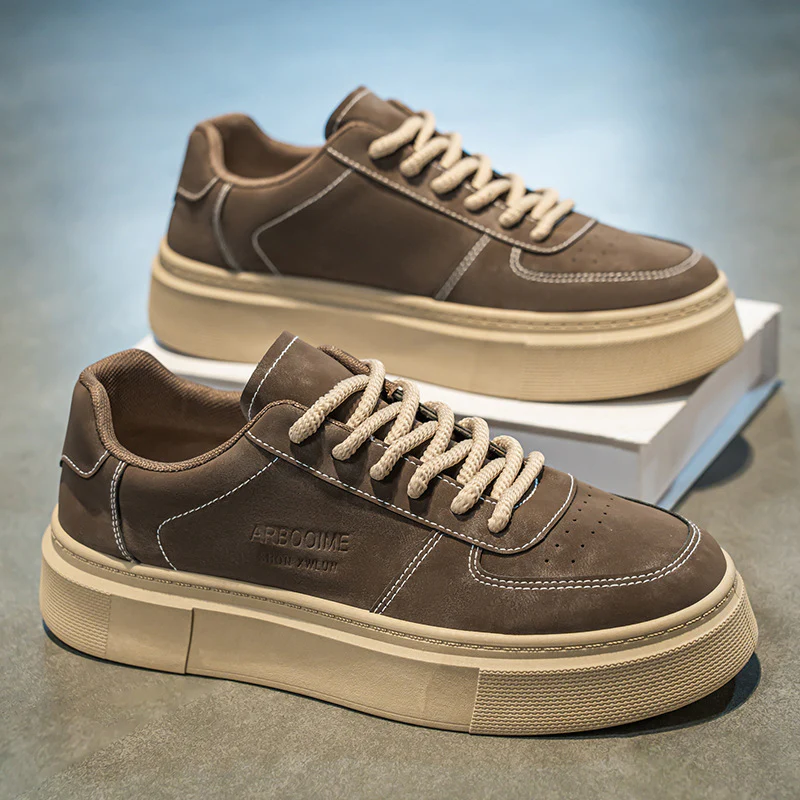 Damen modische Sneakers mit dicker Profilsohle und robustem Obermaterial Heidi Mode - Image 6
