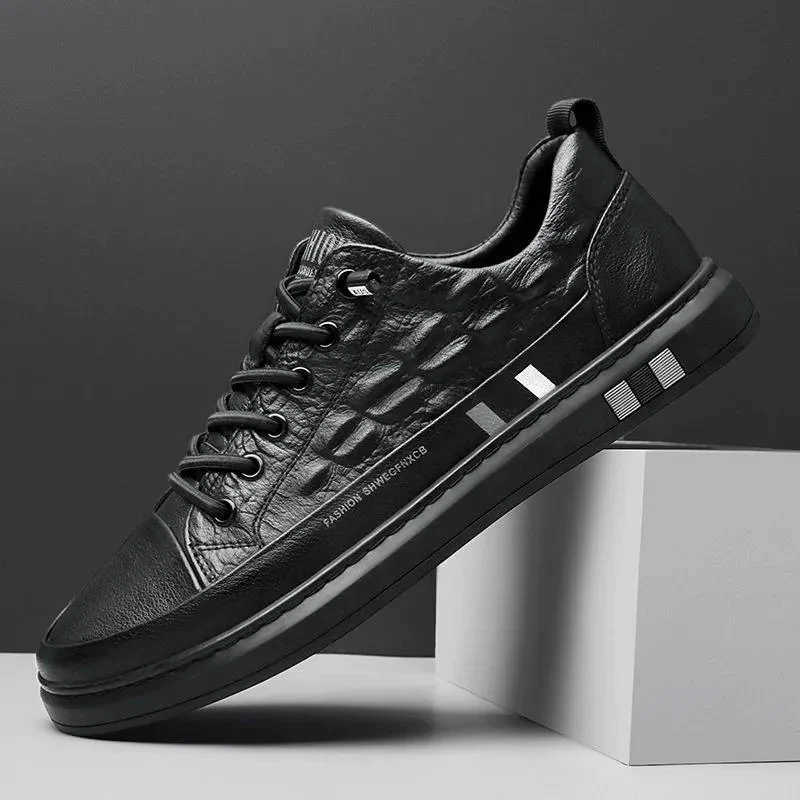 Damen Modische Sneakers mit edlem Schlangenmuster und strapazierfähiger Laufsohle Heidi Mode - Image 4