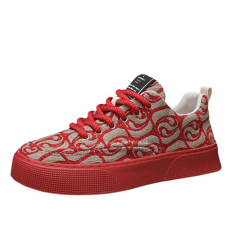 Damen Modische Sneakers mit einzigartigem Textil-Design und rutschfester Sohle Heidi Mode - Image 5