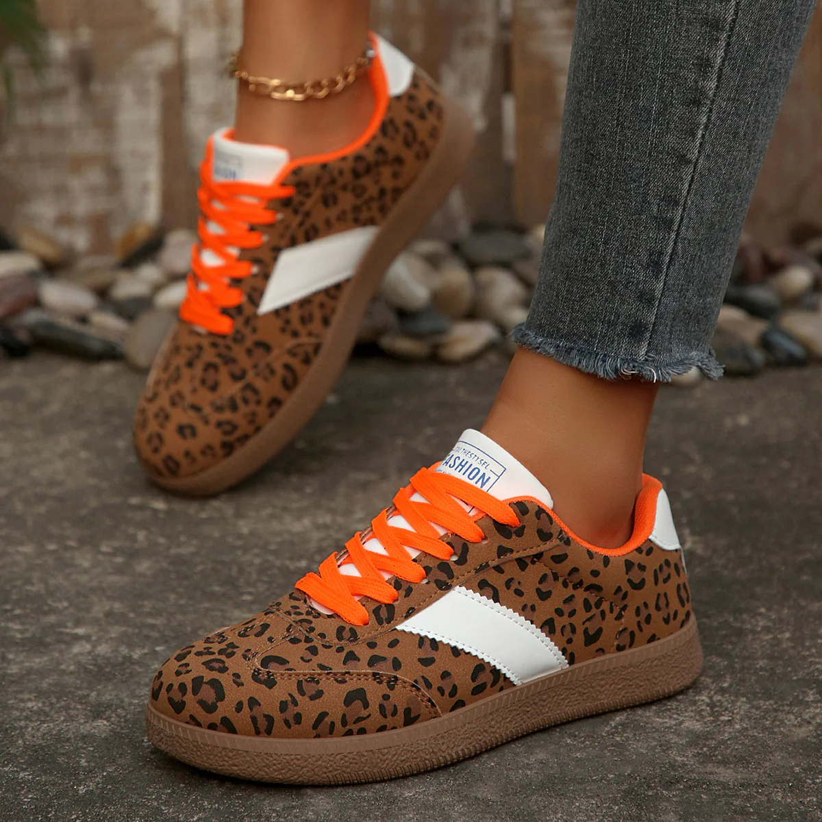 Damen modische Sneakers mit einzigartigem Tiermotiv und bequemer Dämpfung Heidi Mode - Image 2