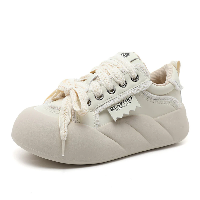 Damen modische Sneakers mit einzigartiger Bandstruktur und verstärkter Dämpfung Heidi Mode - Image 5