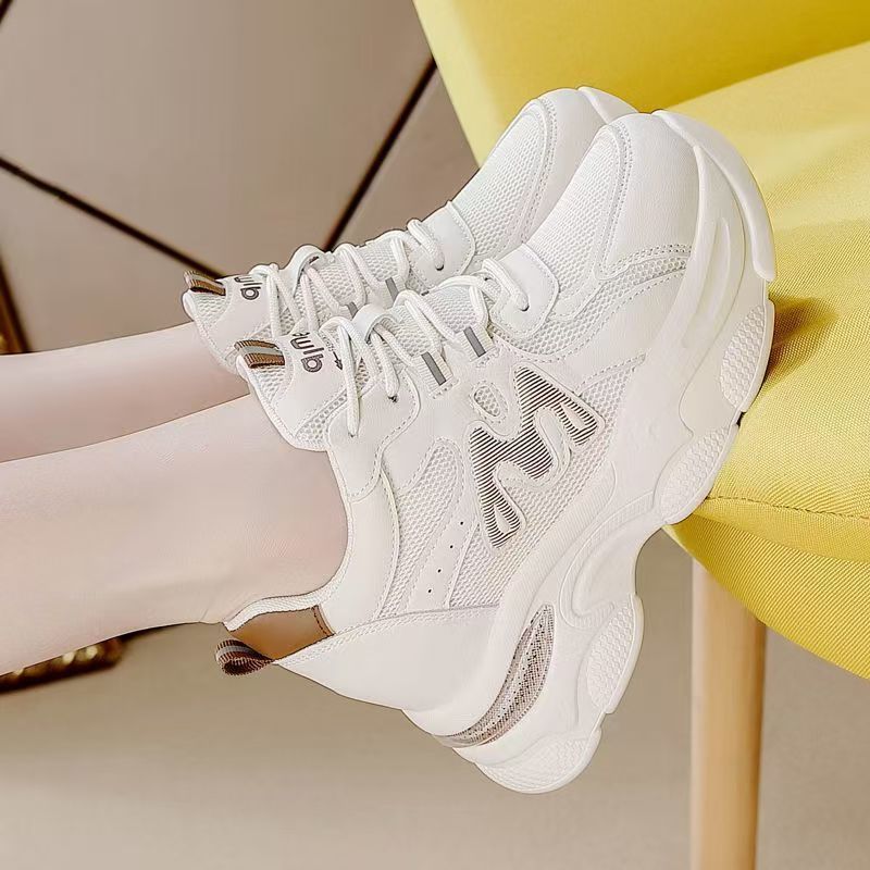 Damen modische Sneakers mit elastischem Obermaterial und dämpfender Sohle Heidi Mode - Image 3