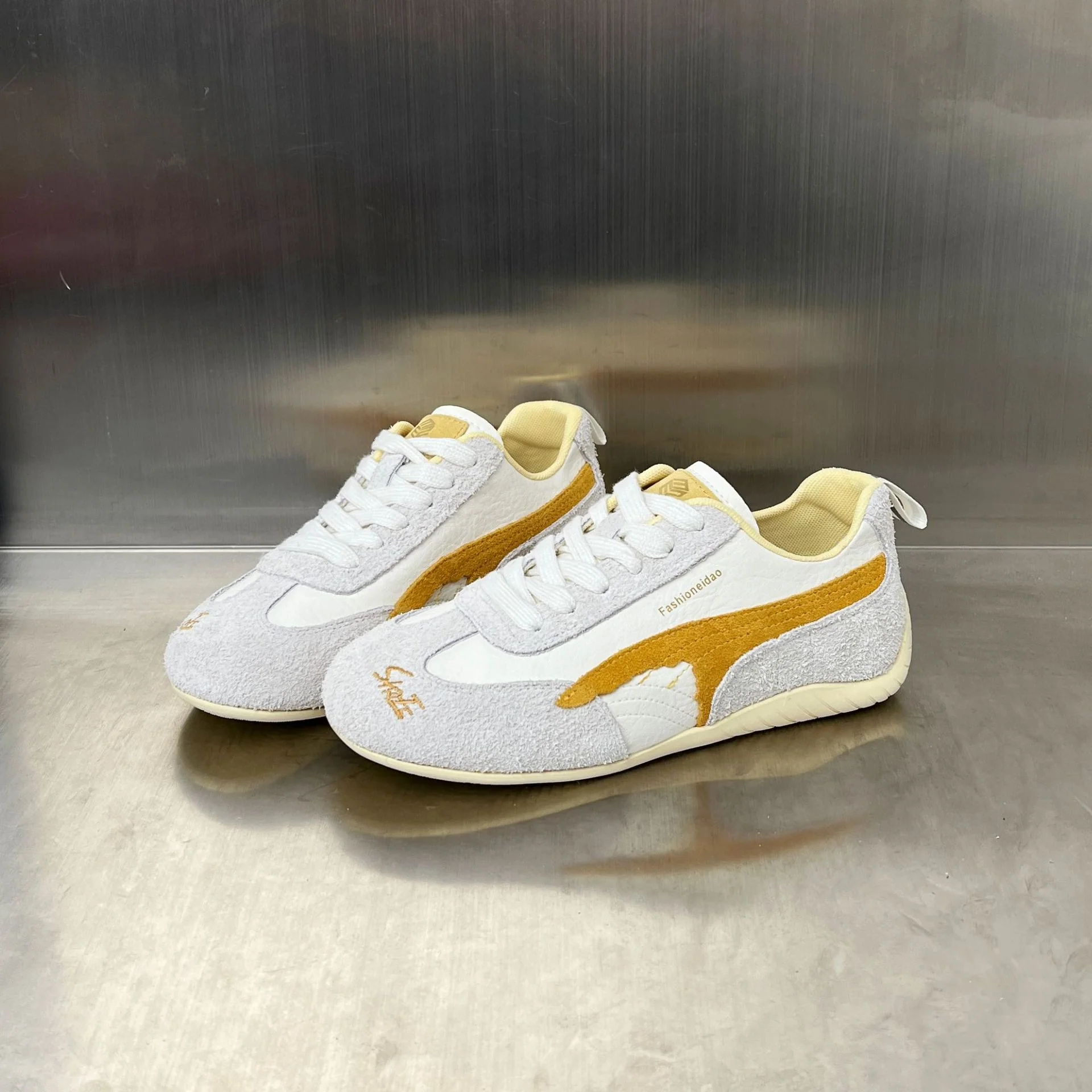 Damen Modische Sneakers mit elegantem Obermaterial und rutschfester Sohle Heidi Mode - Image 8
