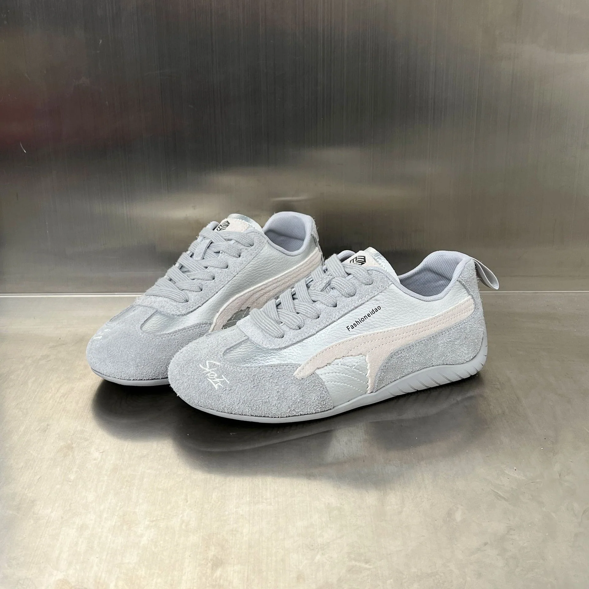 Damen Modische Sneakers mit elegantem Obermaterial und rutschfester Sohle Heidi Mode - Image 9