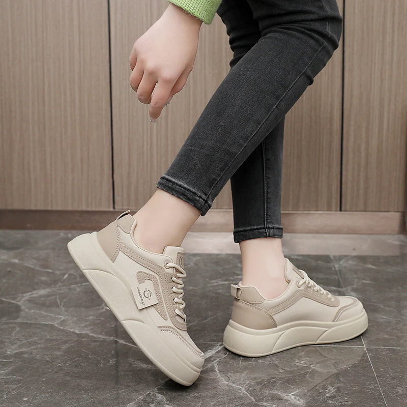 Damen modische Sneakers mit ergonomischem Design und stoßdämpfender Sohle Heidi Mode - Image 4