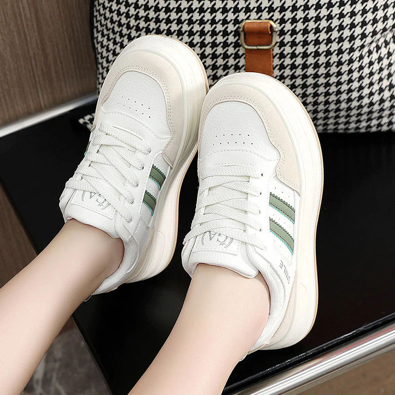Damen modische Sneakers mit ergonomischer Dämpfung und atmungsaktiver Struktur Heidi Mode - Image 3