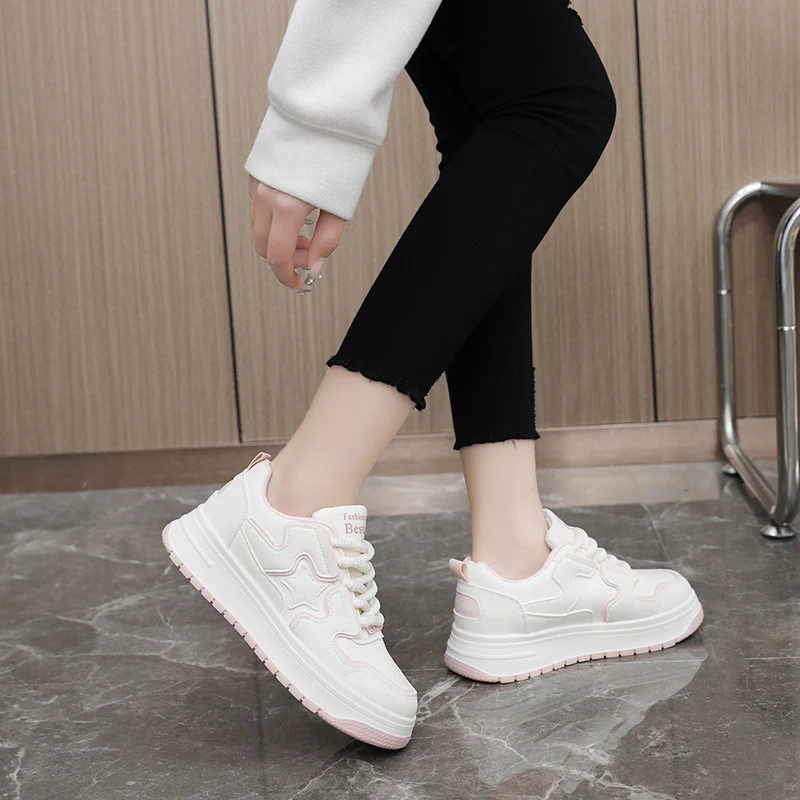 Damen modische Sneakers mit ergonomischer Dämpfung und trendigem Design Heidi Mode - Image 4