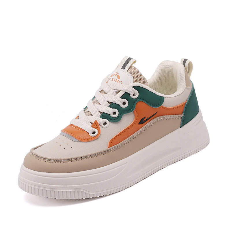 Damen Modische Sneakers mit erhöhtem Plateau und atmungsaktiver Sohle Heidi Mode - Image 5
