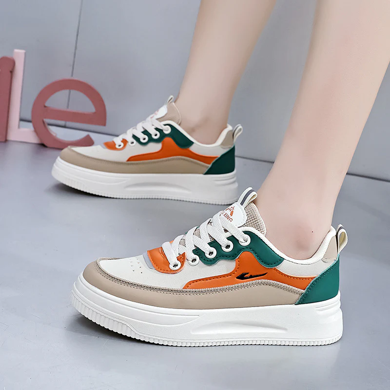 Damen Modische Sneakers mit erhöhtem Plateau und atmungsaktiver Sohle Heidi Mode - Image 6