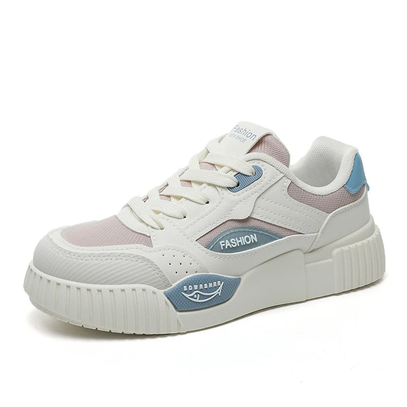 Damen modische Sneakers mit erhöhtem Sohlenprofil und sportivem Design Heidi Mode - Image 5