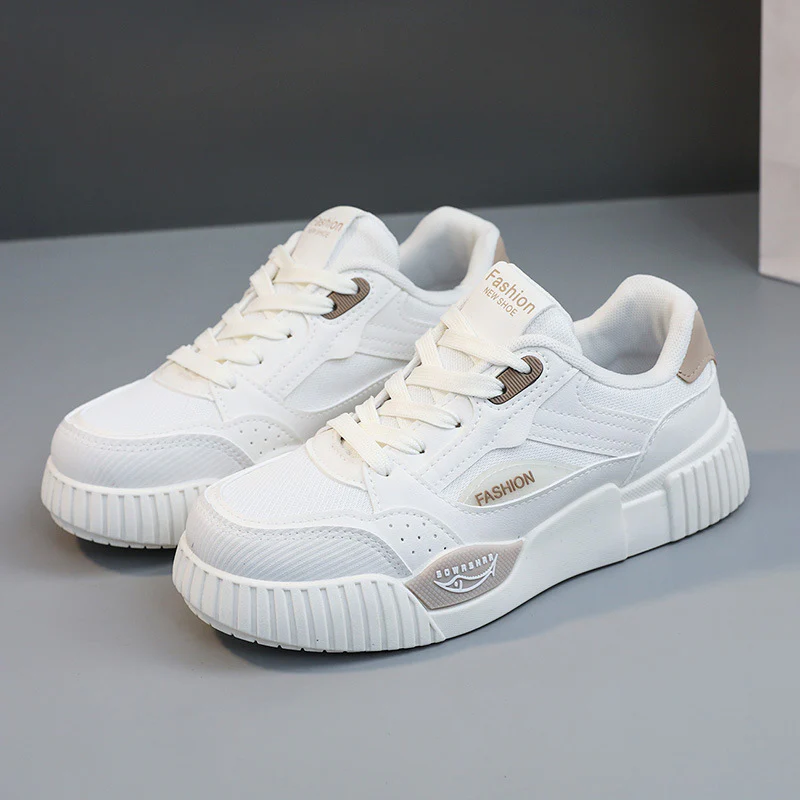 Damen modische Sneakers mit erhöhtem Sohlenprofil und sportivem Design Heidi Mode - Image 6