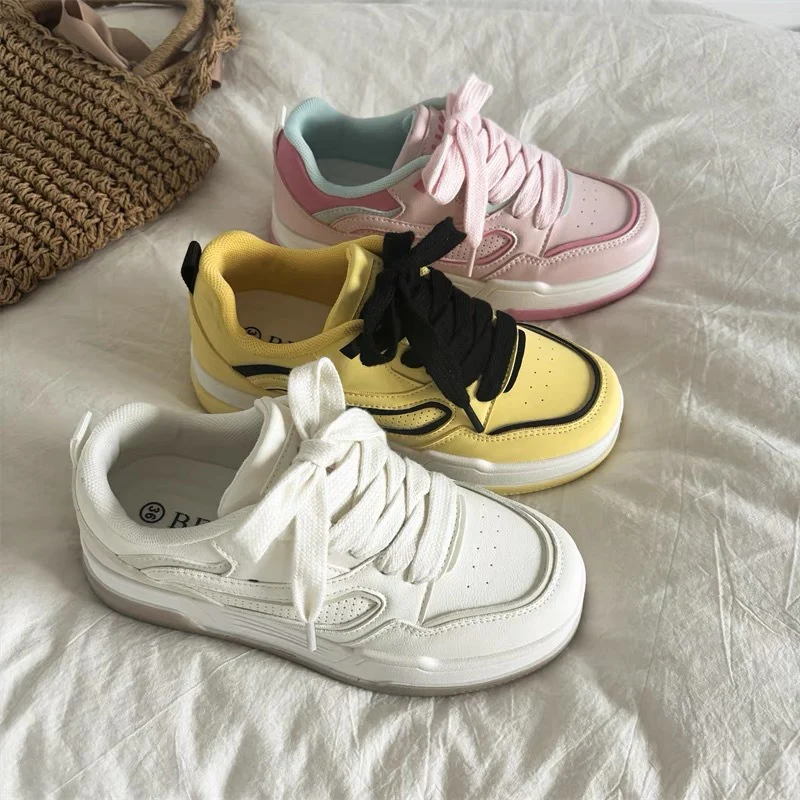 Damen Modische Sneakers mit flexiblem Design und robustem Profil Heidi Mode - Image 2