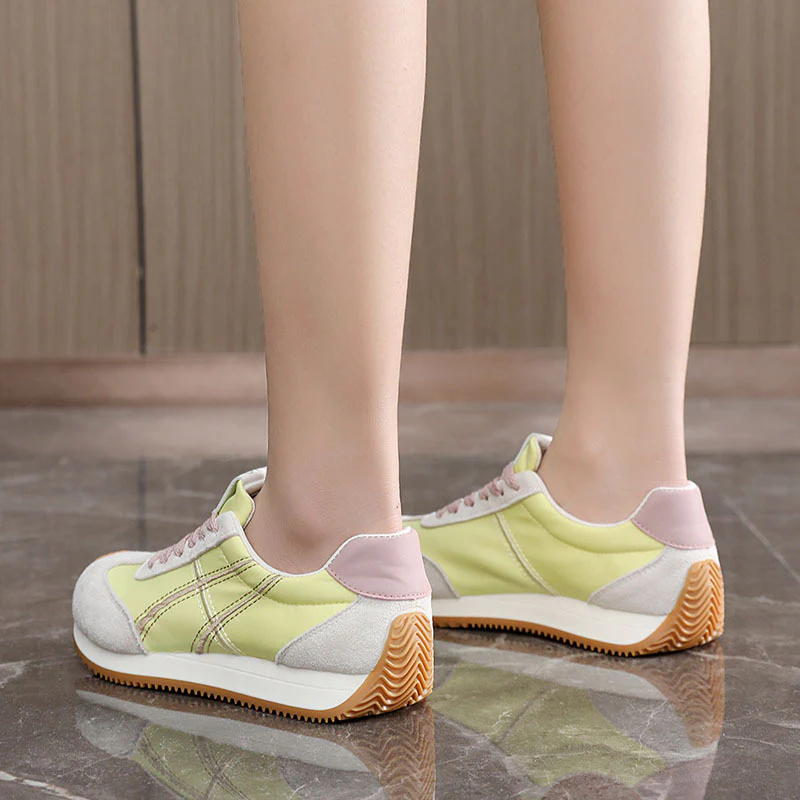 Damen modische Sneakers mit flexibler Laufsohle und stylishem Obermaterial Heidi Mode - Image 4