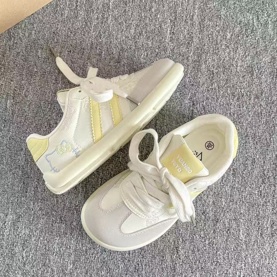 Damen Modische Sneakers mit floralem Stickdesign und rutschfester Sohle Heidi Mode - Image 6