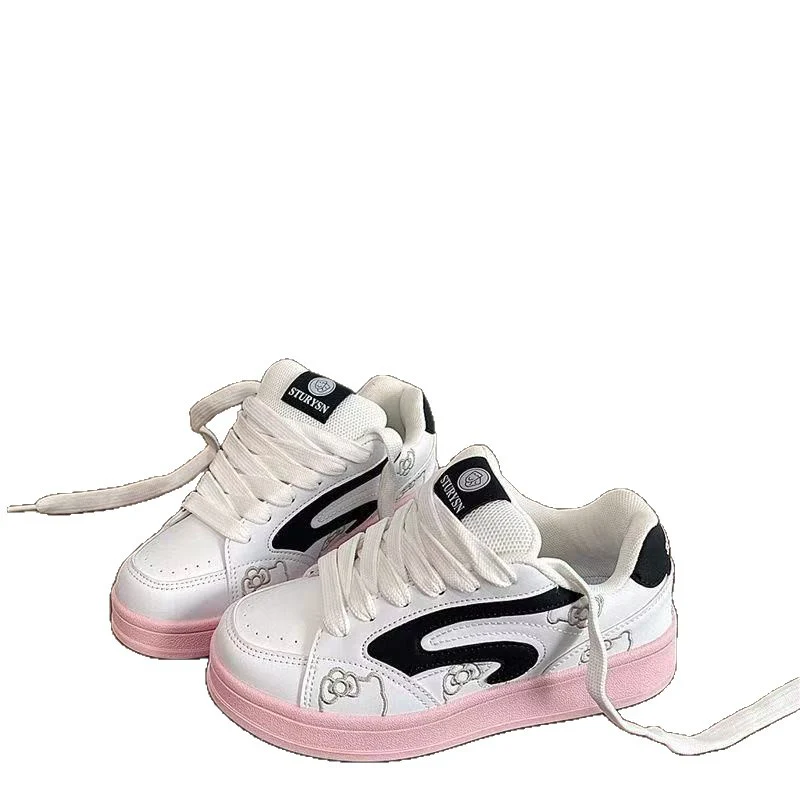 Damen Modische Sneakers mit floralen Motiv und bequemer Dämpfung Heidi Mode - Image 5