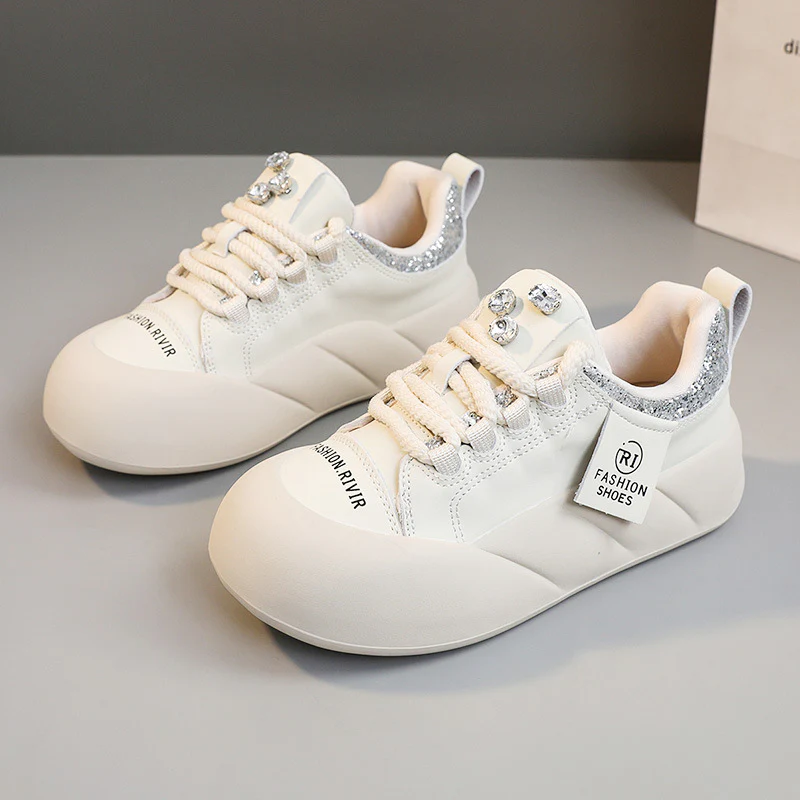 Damen Modische Sneakers mit funkelnden Akzenten und komfortablem Sohlenprofil Heidi Mode - Image 2