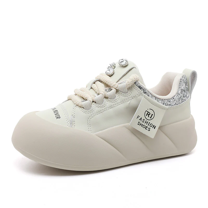 Damen Modische Sneakers mit funkelnden Akzenten und komfortablem Sohlenprofil Heidi Mode - Image 5