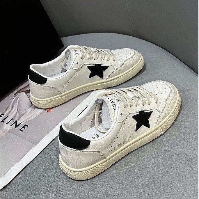Damen modische Sneakers mit funkelnden Sternenapplikationen und atmungsaktiver Sohlenkonstruktion Heidi Mode - Image 8