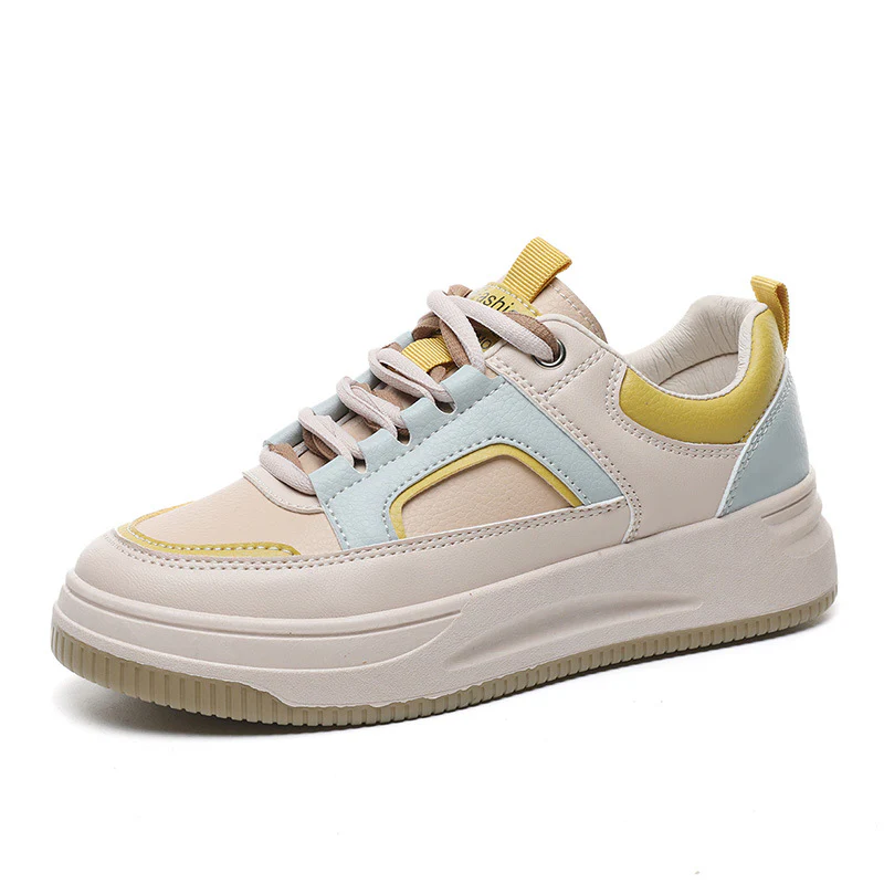 Damen modische Sneakers mit gepolstertem Innenfutter und robustem Sohlenprofil Heidi Mode - Image 5