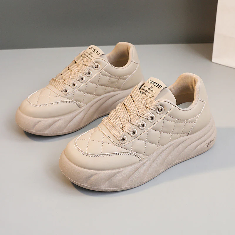 Damen modische Sneakers mit gepolstertem Sohlenprofil und stilvollem Obermaterial Heidi Mode - Image 8