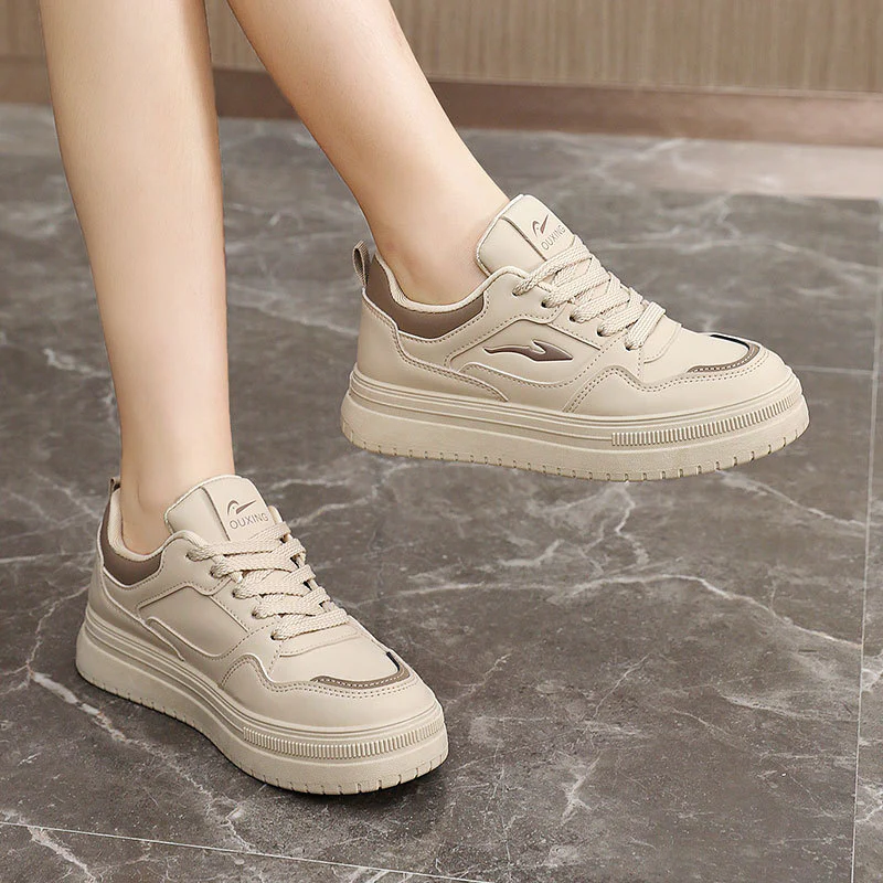 Damen modische Sneakers mit gepolsterter Innensohle und rutschfester Laufsohle Heidi Mode - Image 3