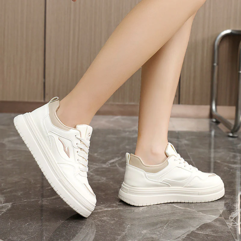 Damen modische Sneakers mit gepolsterter Innensohle und rutschfester Laufsohle Heidi Mode - Image 4