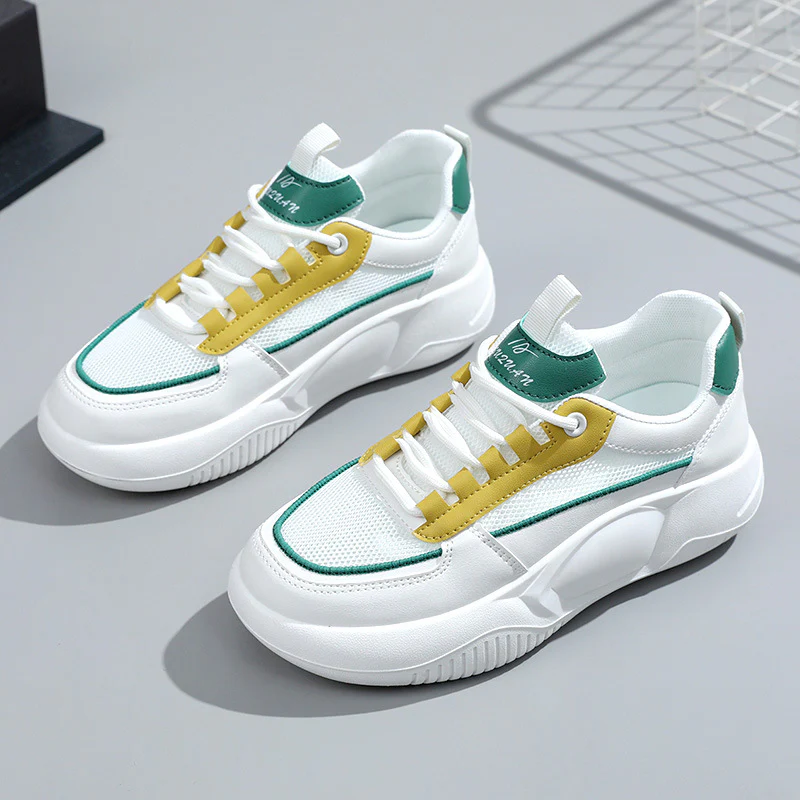 Damen modische Sneakers mit gepolsterter Laufsohle und atmungsaktivem Obermaterial Heidi Mode - Image 6