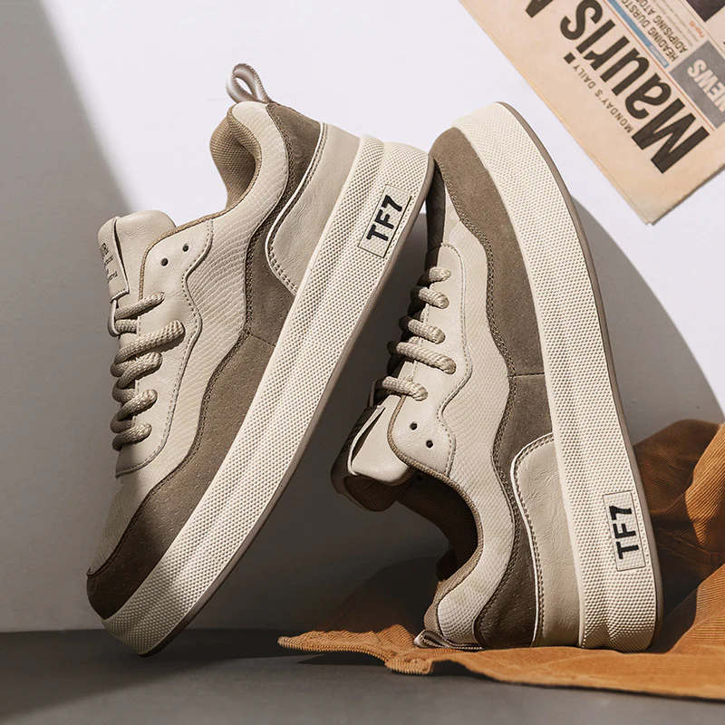 Damen modische Sneakers mit gepolsterter Laufsohle und atmungsaktiver Obermaterialkombination Heidi Mode - Image 2
