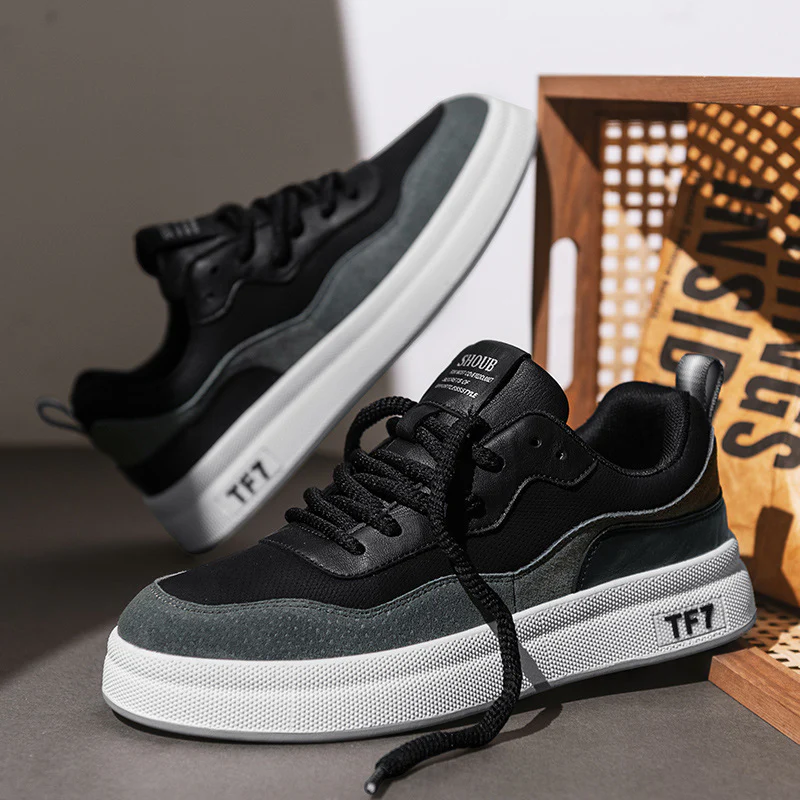 Damen modische Sneakers mit gepolsterter Laufsohle und atmungsaktiver Obermaterialkombination Heidi Mode - Image 3