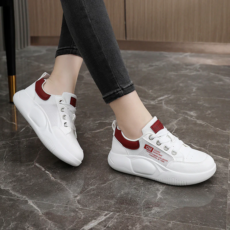 Damen modische Sneakers mit gepolsterter Laufsohle und griffigem Profil Heidi Mode - Image 3