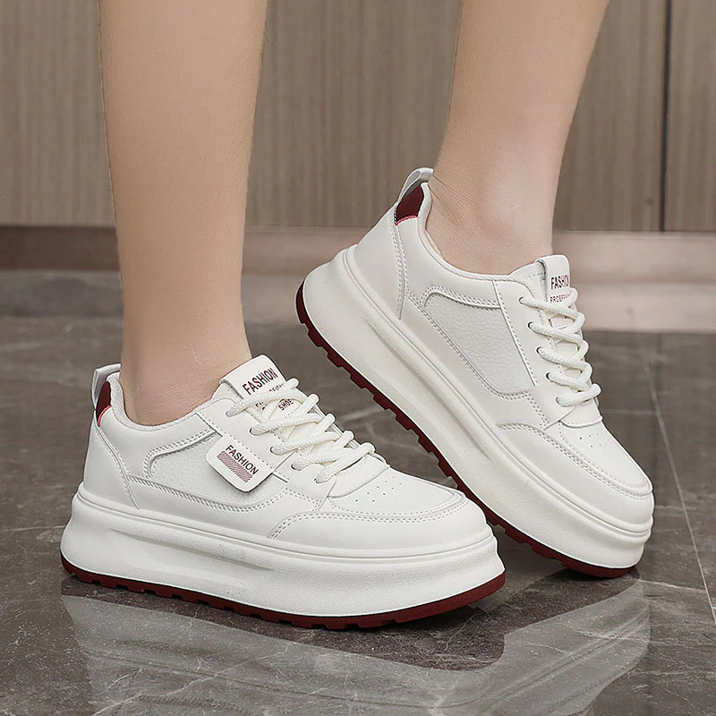 Damen modische Sneakers mit gepolsterter Sohle und atmungsaktivem Obermaterial Heidi Mode - Image 3