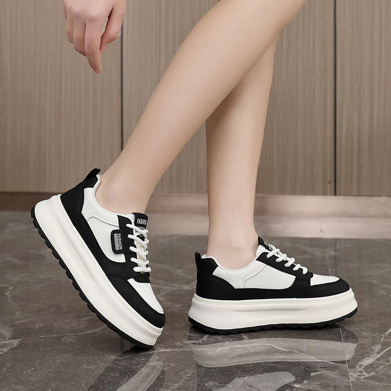 Damen modische Sneakers mit gepolsterter Sohle und atmungsaktivem Obermaterial Heidi Mode - Image 4