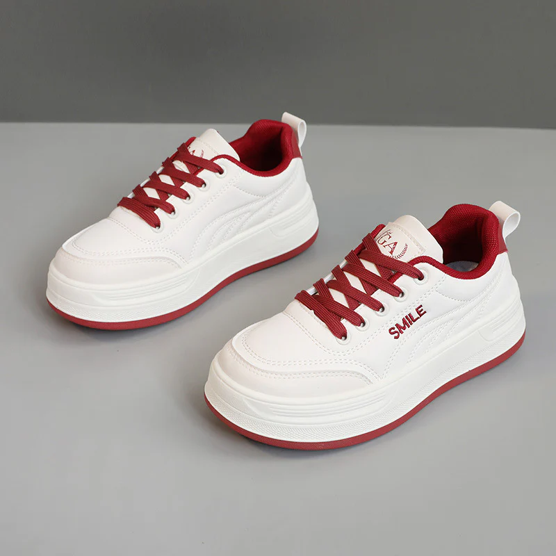 Damen modische Sneakers mit gepolsterter Sohle und atmungsaktiver Obermaterialstruktur Heidi Mode - Image 7