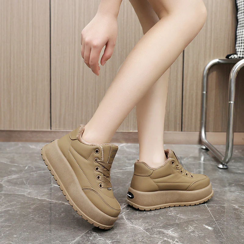 Damen modische Sneakers mit gut gepolstertem Innenfutter und robustem Profil Heidi Mode - Image 3