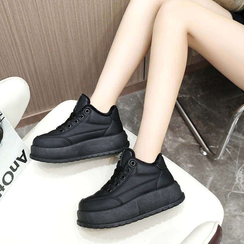 Damen modische Sneakers mit gut gepolstertem Innenfutter und robustem Profil Heidi Mode - Image 4