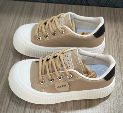 Damen modische Sneakers mit hochmodernem Design und widerstandsfähiger Gummisohle Heidi Mode - Image 4