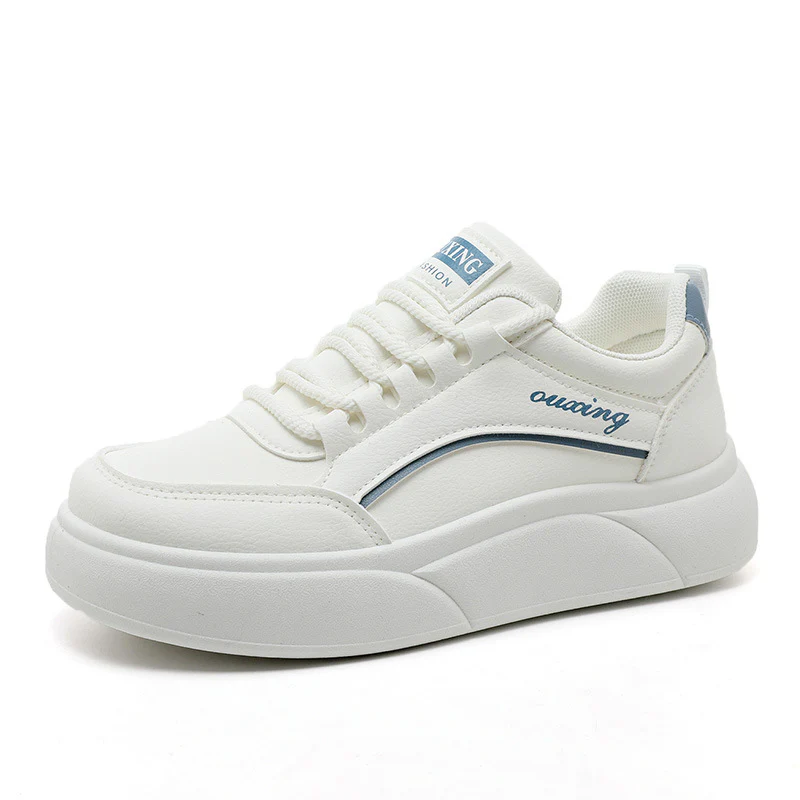 Damen modische Sneakers mit hohem Plateau und atmungsaktiver Oberfläche Heidi Mode - Image 5
